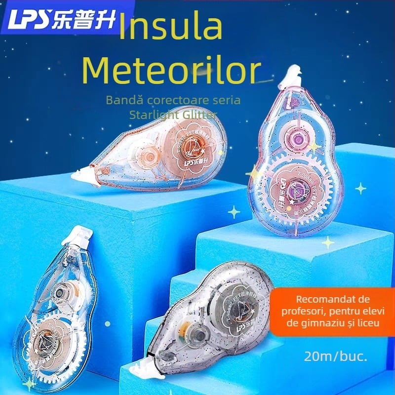 Banda corectoare Lepusheng T-90891/90890, design Insula Meteor, fată drăguță, portabilă și elegantă