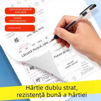 Caiet de practică pentru scriere pentru clasele 1–9, ambele semestre, caligrafie cu penă dură