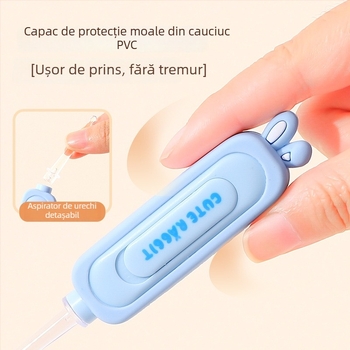 Lingură luminoasă pentru urechi, pentru copii, cu cutie de depozitare, lampă portabilă