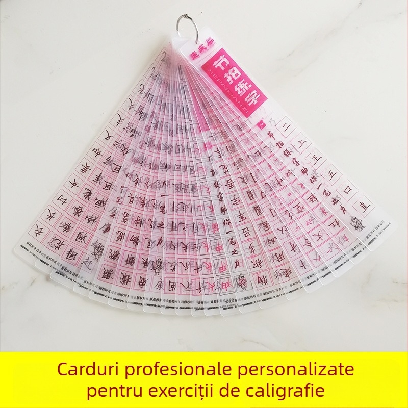 Carduri de practică pentru caligrafie și caiete de imitare a literelor pentru elevi
