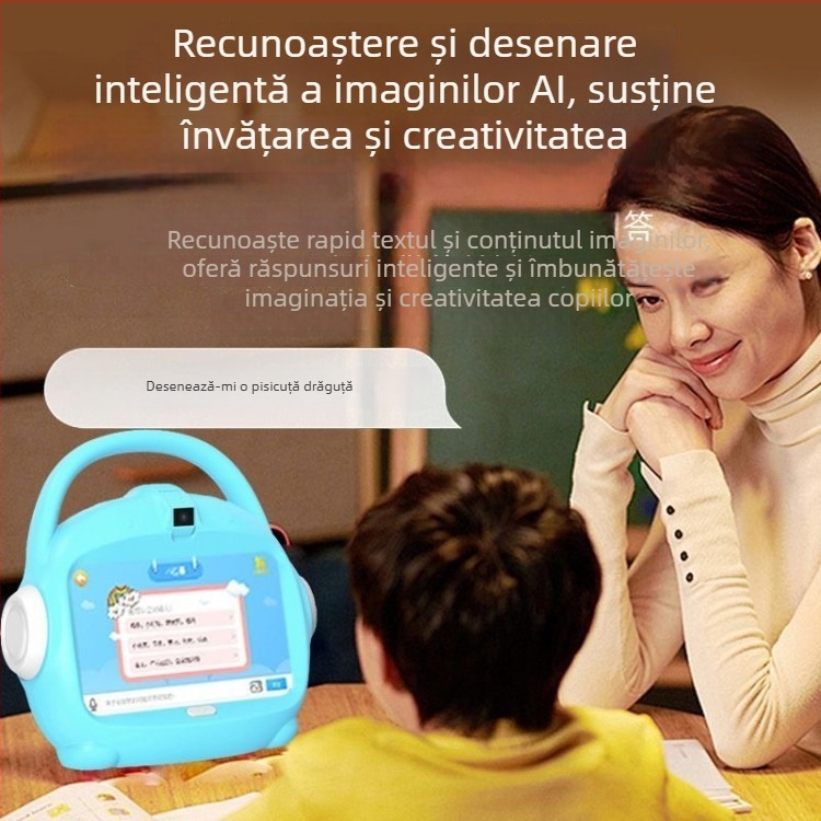 Tabletă educațională pentru copii cu povestiri AI, protecția ochilor și Wi‑Fi
