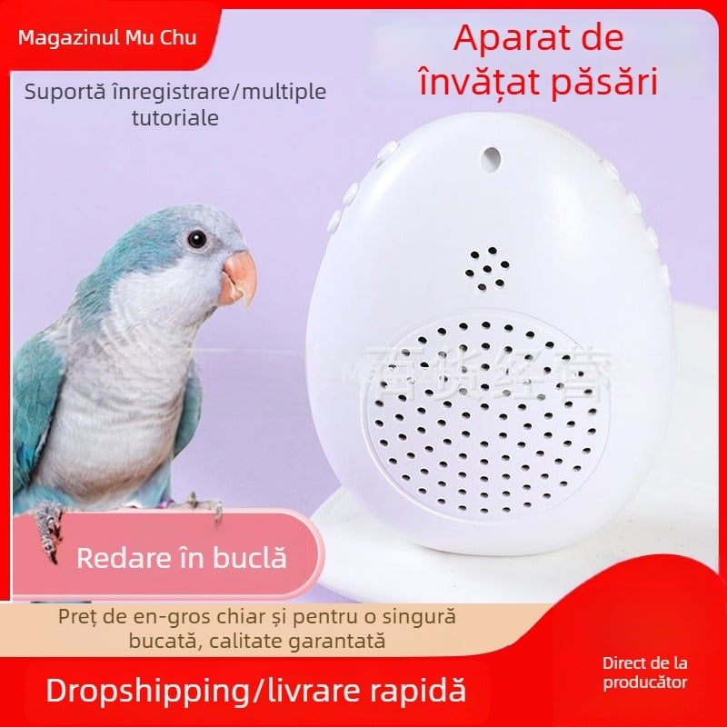 Dispozitiv pentru antrenamentul vorbirii păsărilor