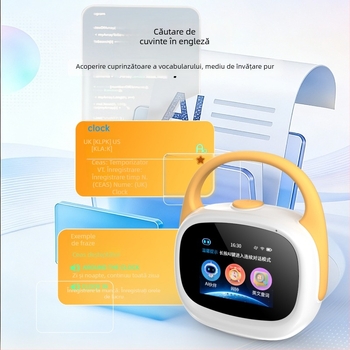 Time Treasure ceas inteligent pentru copii cu AI – trezire și învățare interactivă