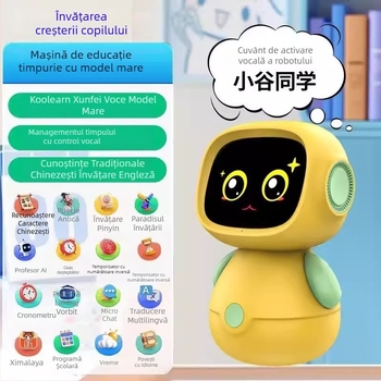 Dispozitiv educațional pentru copii cu ecran tactil pentru învățare, ceas inteligent Wi‑Fi și robot de conversație cu model AI avansat