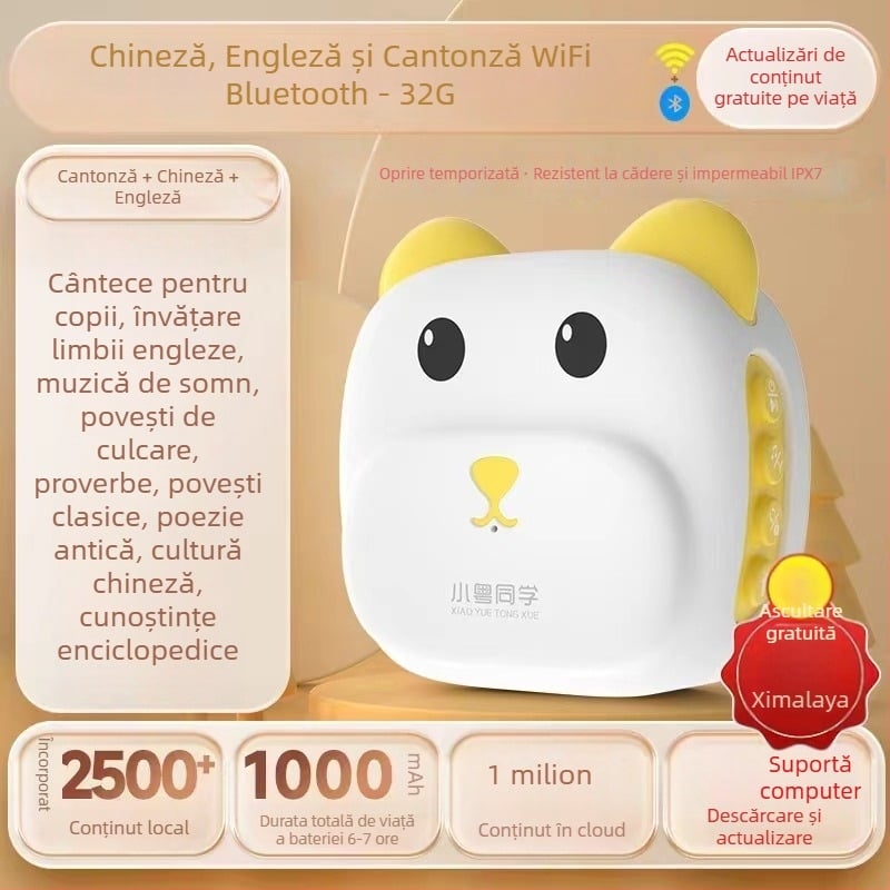 Belling Classmate Xiaoyue: Player educațional pentru copii cu cântece și povești în cantoneză