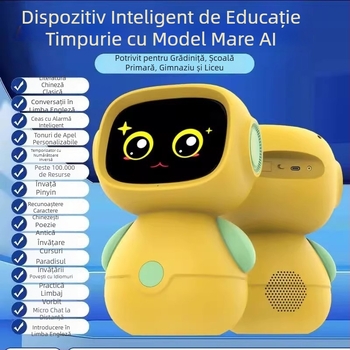 Noul dispozitiv educațional pentru copii cu ecran tactil pentru învățare, ceas inteligent Wi-Fi și robot de conversație AI