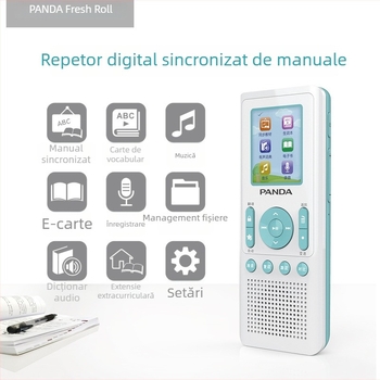 Panda dispozitiv de învățare a limbii engleze cu MP3 player și înregistrator, model F391