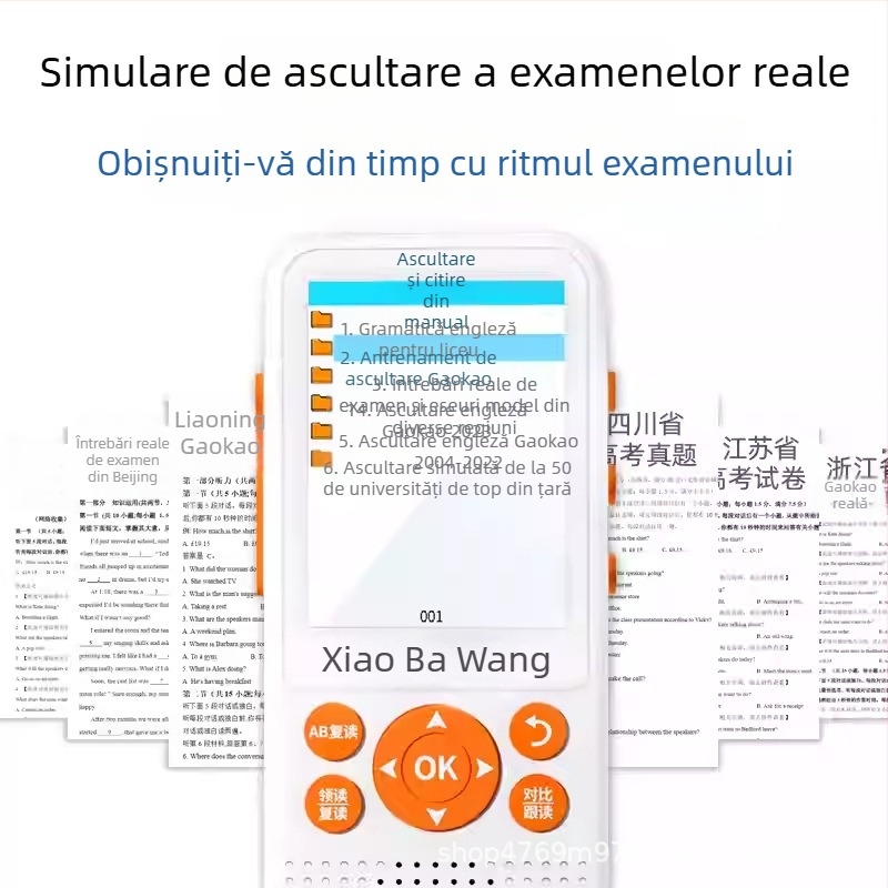 Subor A2 dispozitiv de învățare cu funcție de repetare pentru engleză