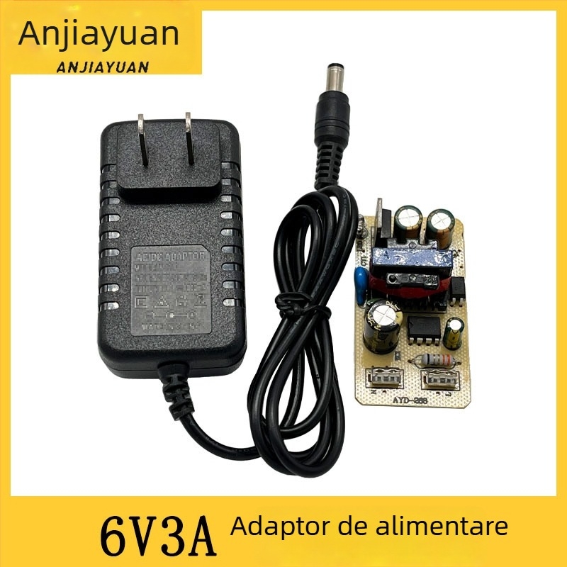 Adaptor de alimentare 6V 3A pentru mașini de cusut electrice, alimentare de perete