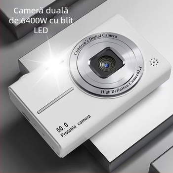 Cameră CCD retro pentru elevi — înaltă definiție, compactă pentru campus, cadou pentru începători