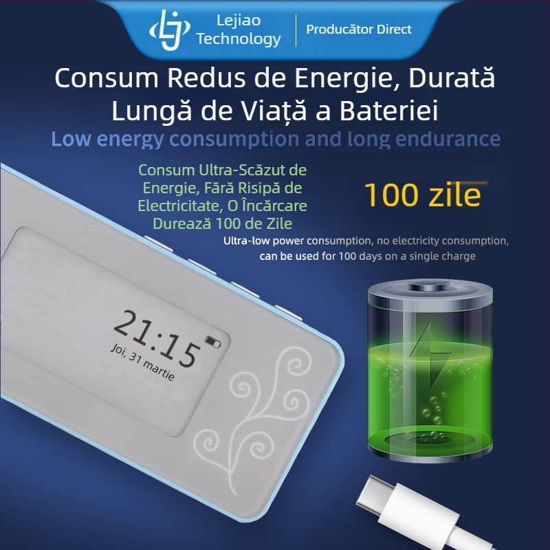 P501 Dispozitiv de învățare de buzunar cu e-ink, ascultare și memorare pentru elevi, dicționar electronic, Bluetooth portabil, protecție pentru ochi