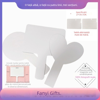 Tablă magnetică albă pentru șters uscat, portabilă, cu patru rânduri și trei grile, rotundă sau pătrată, personalizabilă