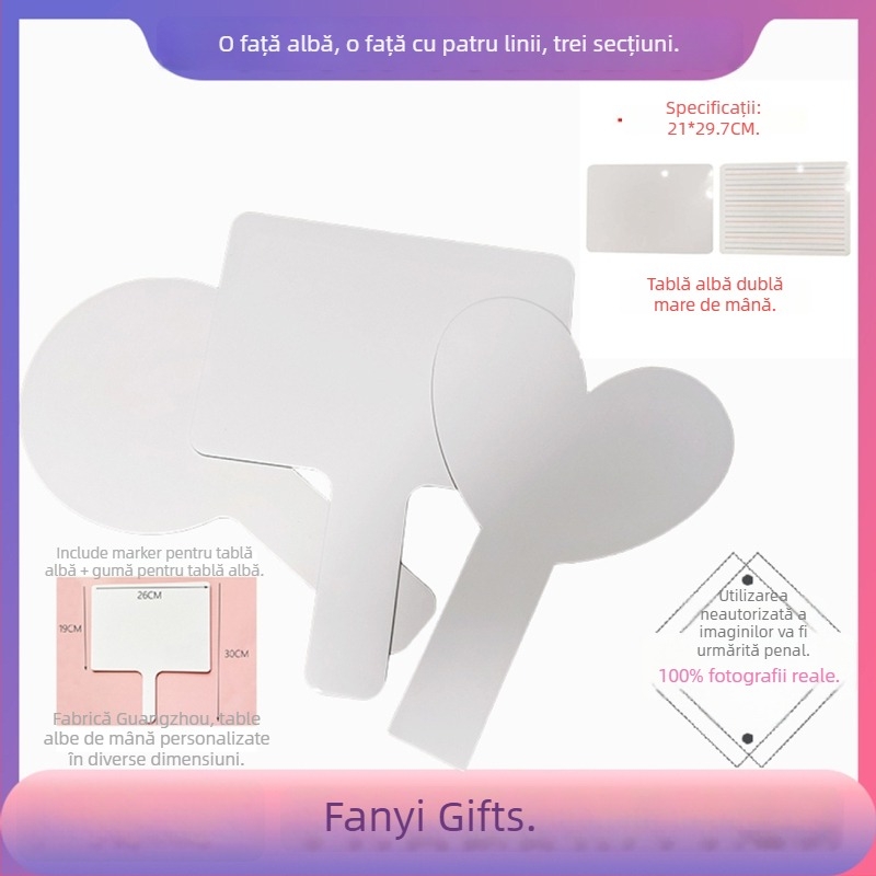 Tablă magnetică albă pentru șters uscat, portabilă, cu patru rânduri și trei grile, rotundă sau pătrată, personalizabilă