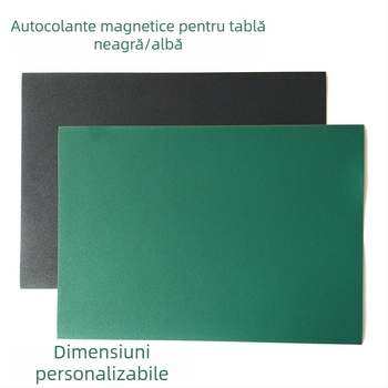 Tabla magnetică de învățare cu suprafață verde moale, etichetă magnetică pentru frigider, tăiabilă, pentru profesori