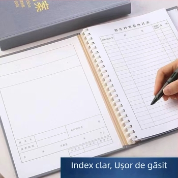 Album foto arhiv gri pentru dimensiuni de 5, 6, 7 și 9 inch – cutie de inginerie pentru stocare CD, standard național