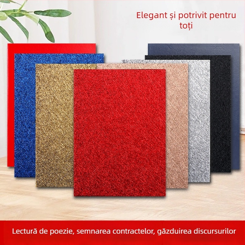 Copertă pentru carte de lectură A3/A4 cu suport pentru discurs și dosar gol de poezie – dosar multipagină