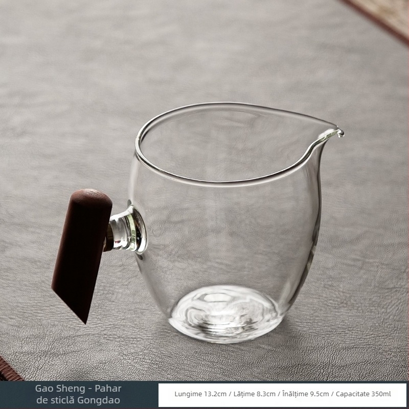 Filtru de ceai ceramic conic, cu un mic călugăr creativ, tavă pentru ceai, decor Zen, set de ceai din lut mov