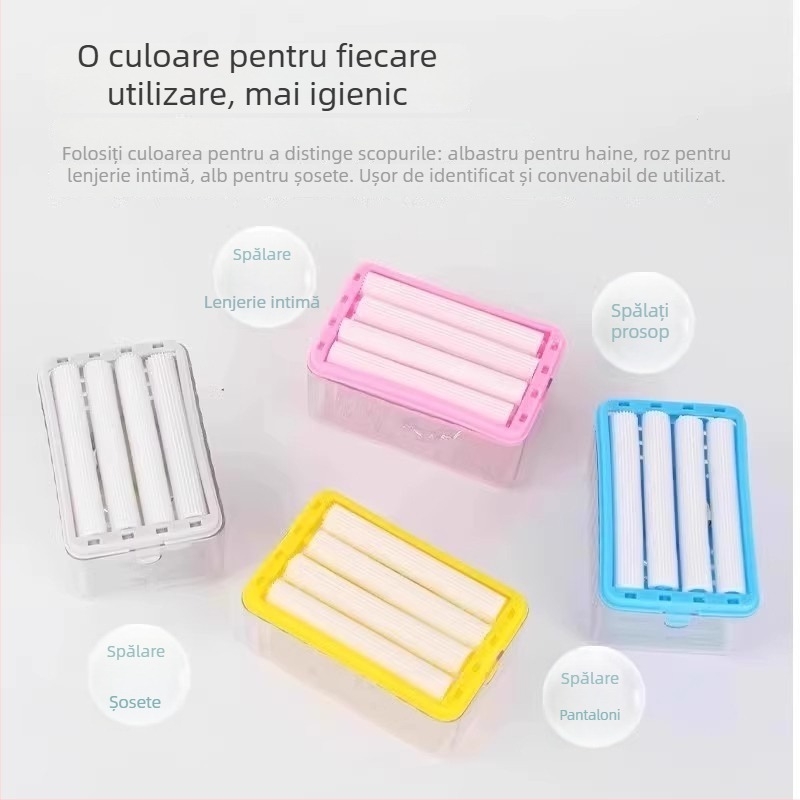 Dispenser multifuncțional de săpun pentru rufe, spumare fără atingere și sistem cu role pentru spumare automată