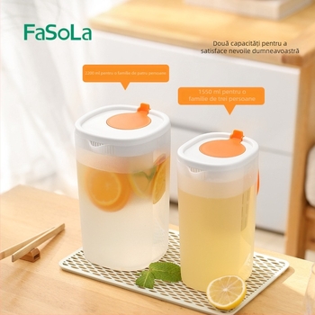 FaSoLa Ceainic de uz casnic, capacitate mare, rezistentă la temperaturi înalte, pentru ceai, rezistent la șocuri