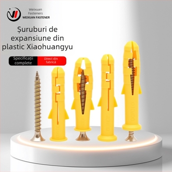 Set de șuruburi expansiune din plastic, dopuri și țevi M6/M8/M10