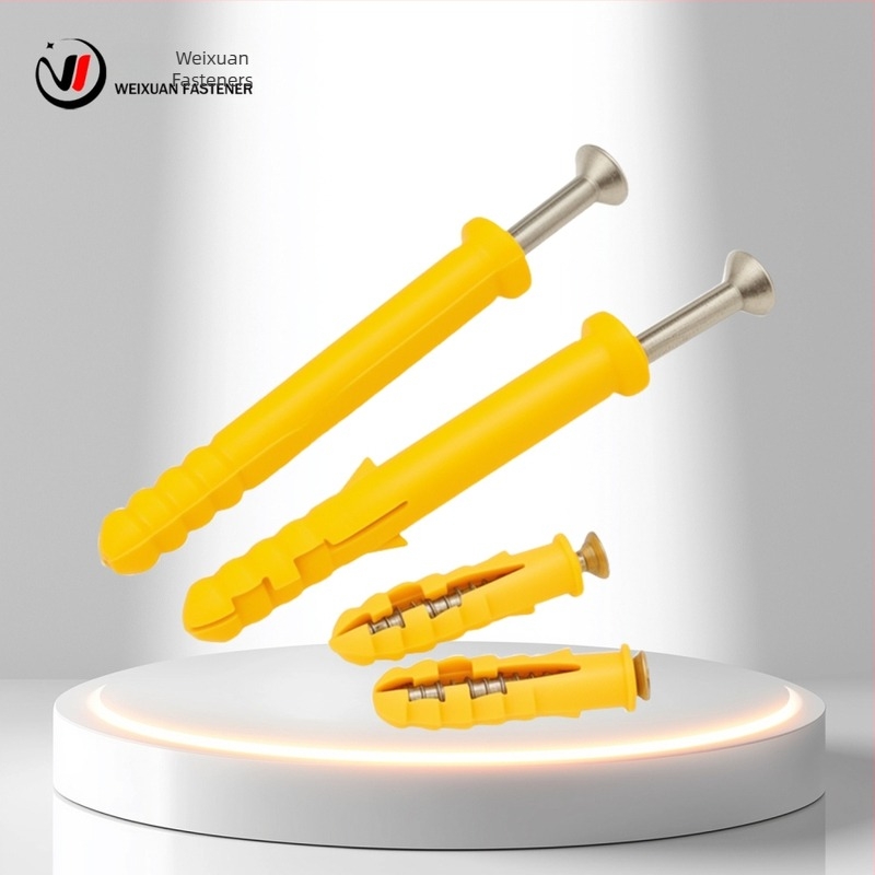 Set de șuruburi expansiune din plastic, dopuri și țevi M6/M8/M10