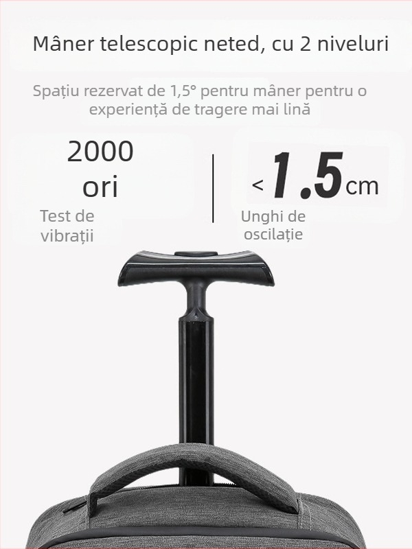 Rucsac cu rotile pentru bărbați, laptop, logo personalizat, cadou corporativ, geantă de afaceri cu capacitate mare pentru călătorii