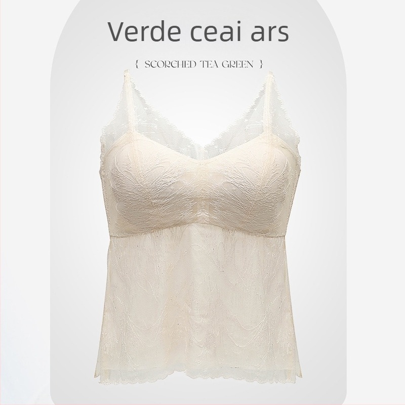 Sutien din mătase de mulberry cu dantelă, design la spate, stil francez, fără armare, cupă completă