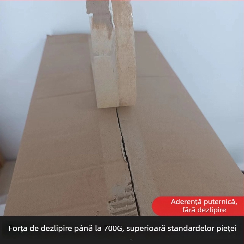 Bandă de ambalare transparentă, lățime 45 mm, lungime 50–300 m, adeziv puternic pentru sigilare și ambalare