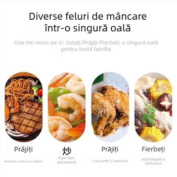 Oală Yukihira pentru tăiței instant, oală mică pentru uz casnic, oală cu piatră Maifan pentru tăiței, compatibilă cu plita cu inducție, antiaderentă, stil japonez