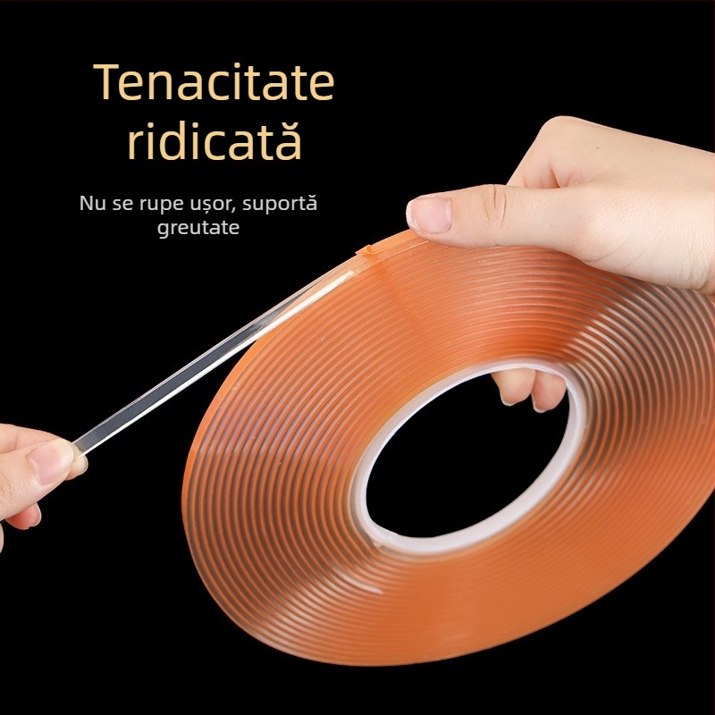 3j Bandă adezivă acrilică cu două fețe pentru sloturi de carduri, rezistentă la temperaturi înalte, transparentă, pentru Plexiglass și PS