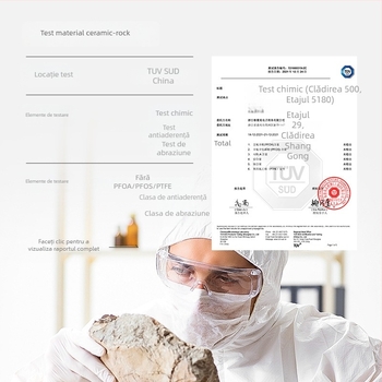 Red Chef oală ceramică pentru lapte pentru o singură porție – vas pentru hrana bebelușilor, neacoperită, capac din sticlă, fără aluminiu, 16/18/20 cm