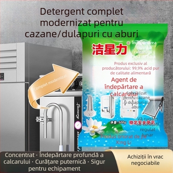 Îndepărtător de calcar pentru cuptor cu aburi și boiler – curățător pentru fundul oalei
