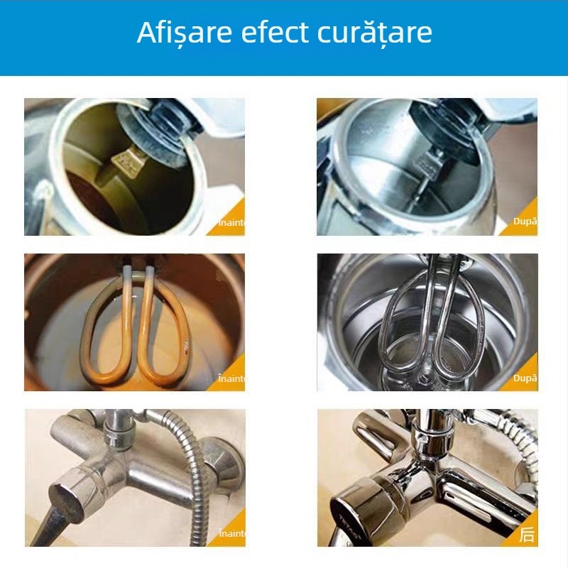 Îndepărtător de calcar pentru cuptor cu aburi și boiler – curățător pentru fundul oalei