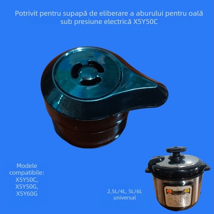 Ventil aer Triangular Brand pentru oală electrică sub presiune – siguranță, limitator de presiune, ventil hemisferic pentru abur, accesorii