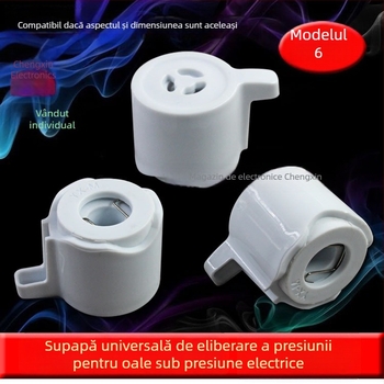 Accesorii pentru oală sub presiune electrică: supapă de eliberare a presiunii, supapă de evacuare, supapă de limitare a presiunii, supapă de siguranță, supapă de aburi, supapă de reducere a presiunii