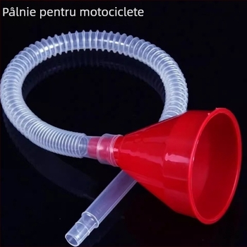 Dispozitiv de alimentare din plastic cu țeavă lungă pentru motociclete și autoturisme, furtun extins, alimentare fără atingere