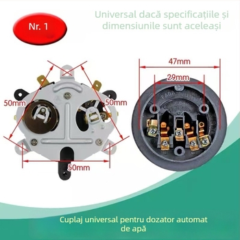 Bază de alimentare automată pentru fierbător cu termostat, cuplaj universal pentru fierbător și întrerupător de control al temperaturii