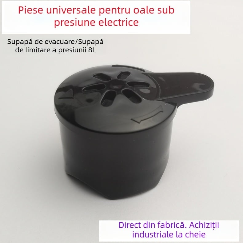 Supapă de evacuare pentru oala electrică sub presiune de 8 litri, garnitură cu greutate și supapă de siguranță a presiunii