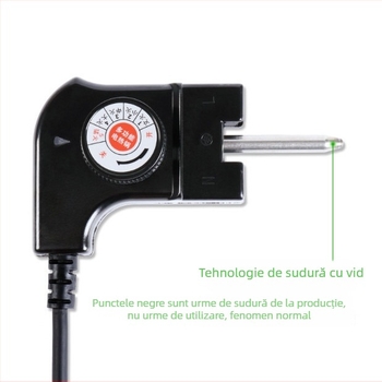 Cablu de control al temperaturii pentru oală electrică în stil coreean, cablu universal de alimentare, 1,5 m, plug-in, multifuncțional