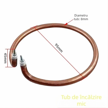 Inel de încălzire multifuncțional pentru oală electrică și wok, țeavă de încălzire placată cu cupru — accesorii, dimensiuni mari, medii și mici