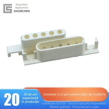 Cuplă din silicon cu 5 pini pentru placă de încălzire a meselor – accesoriu special pentru placă de izolație a alimentelor
