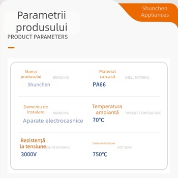 Cuplă din silicon cu 5 pini pentru placă de încălzire a meselor – accesoriu special pentru placă de izolație a alimentelor