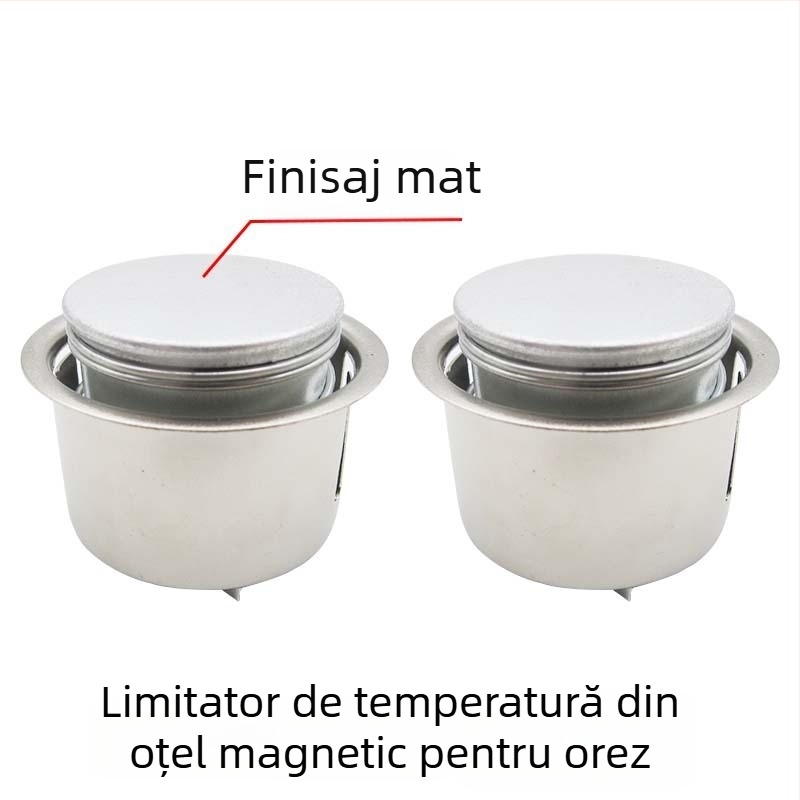 Accesorii pentru fierbător de orez din oțel magnetic: regulator de temperatură, protecție la înaltă putere, întrerupător rotund