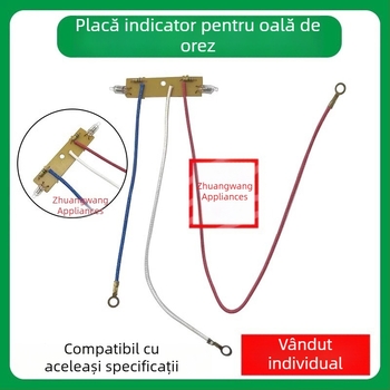 Placă indicator de alimentare universală pentru oală electrică de gătit orez, lampă de menținere a temperaturii, ansamblu cu 3 conductori