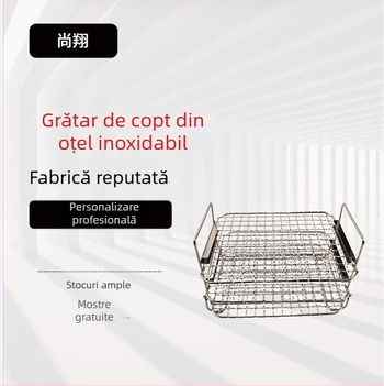 Raft de trei niveluri pentru air fryer din oțel inoxidabil 304