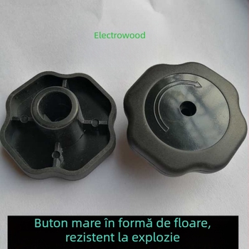 Accesorii Bakelite pentru oală sub presiune: capac răsucibil cu mâner rotativ și buton de reglare