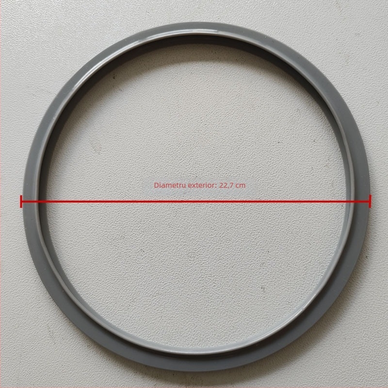 SF inel de etanșare pentru oală sub presiune, oțel inoxidabil, 20 cm, inel gri, inel din piele și inel din silicon cauciucat – accesorii pentru oală sub presiune