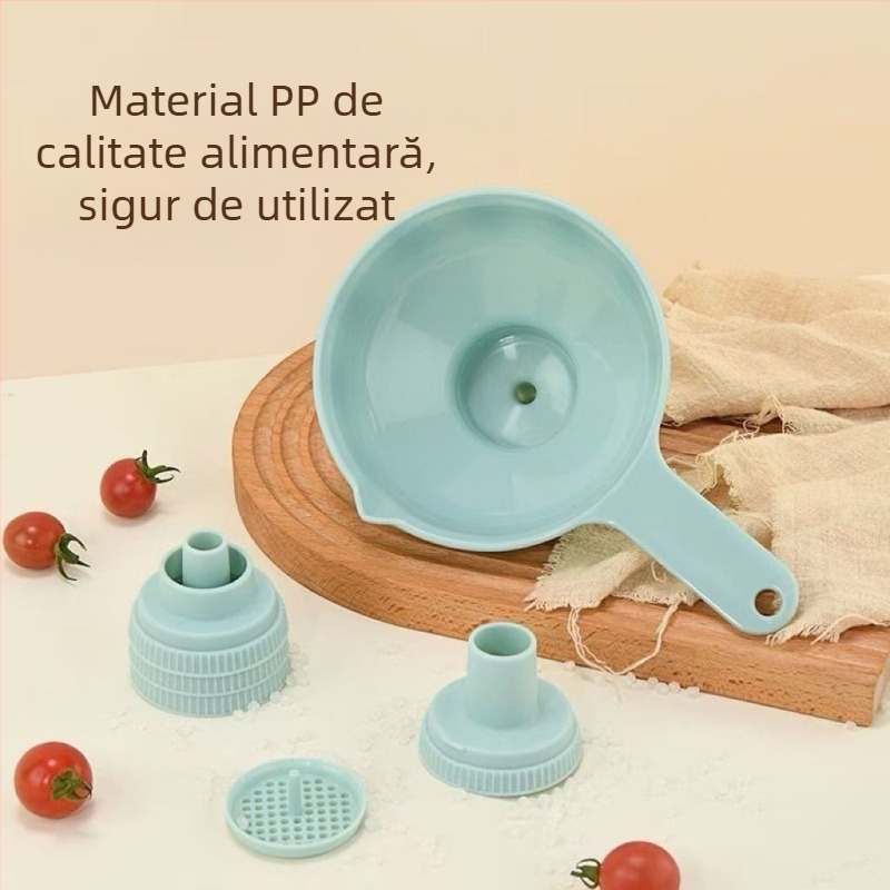 Pâlnie multifuncțională 7 în 1 pentru alimente, ulei de arahide, filtrare a sedimentelor uleioase, băuturi și separare alcoolică