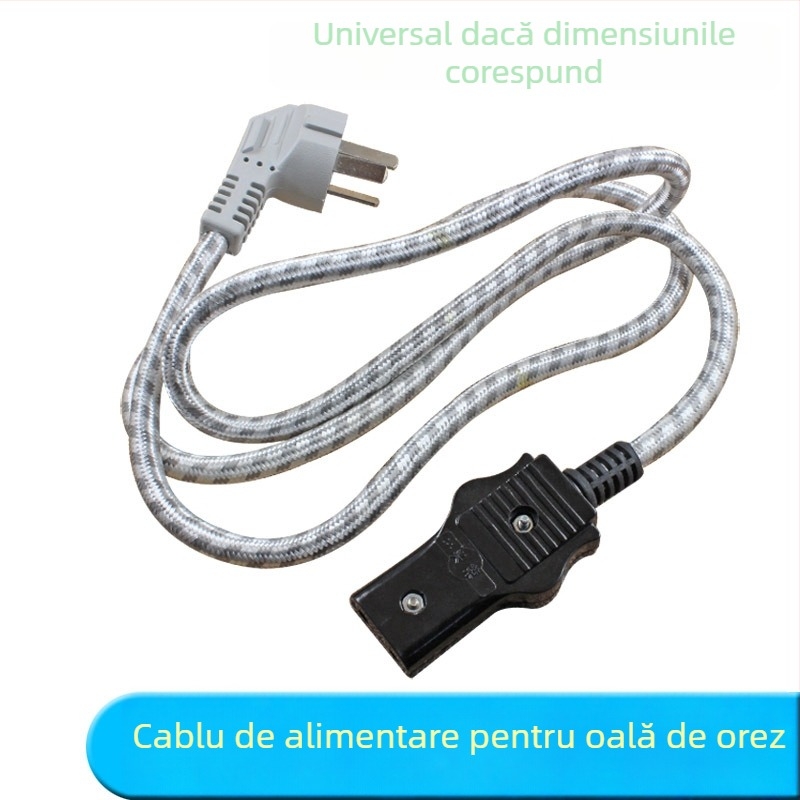 Cablu de alimentare cu două găuri pentru ceainic electric și aragaz