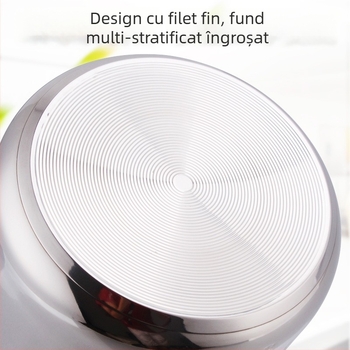 Liner interior din oțel inoxidabil pentru rice cookers de 4L/5L/6L, oțel inoxidabil 201, rezistent la rugină